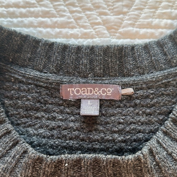 Toad & Co lambswool sweater - Picture 3 of 3
